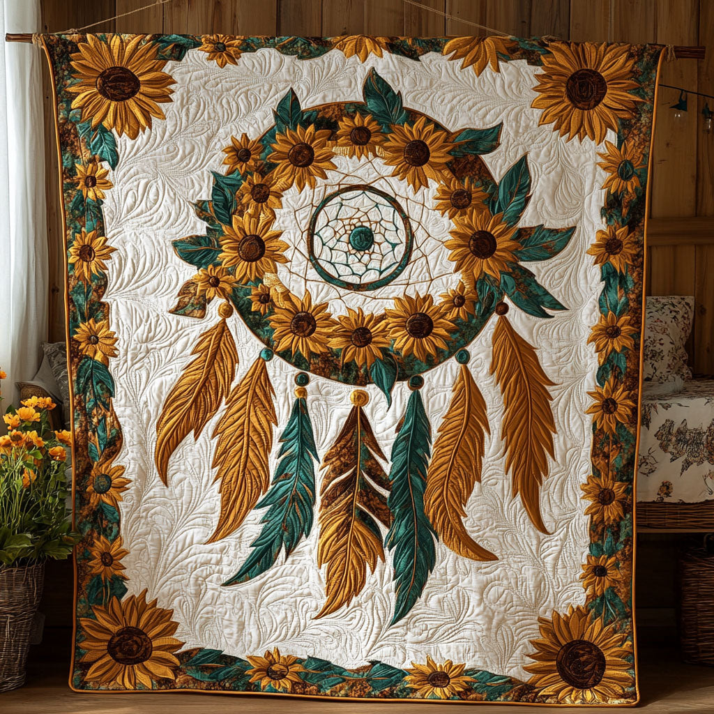 Dreamcatcher Warm Garden Quilt Home Essential Gift Cozy Quilt Blanket
