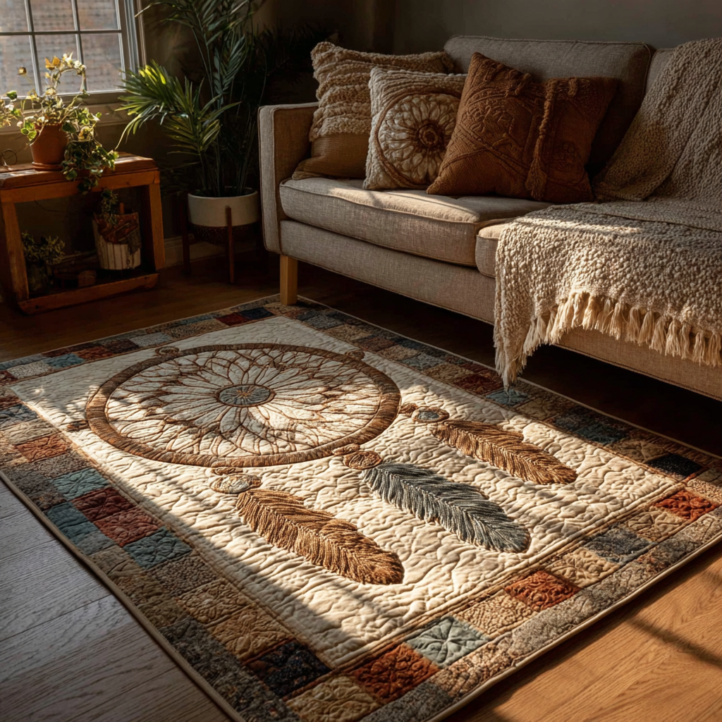 Dreamcatcher Whisper Area Rug Entryway Ideas Native American Presents
