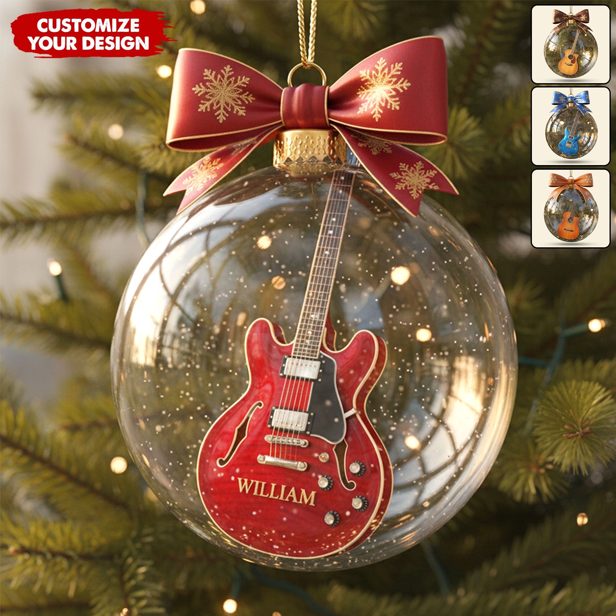 Dreams Keepsake Christmas Ornament Personalized Gifts - Festive Holiday Keepsake Gift