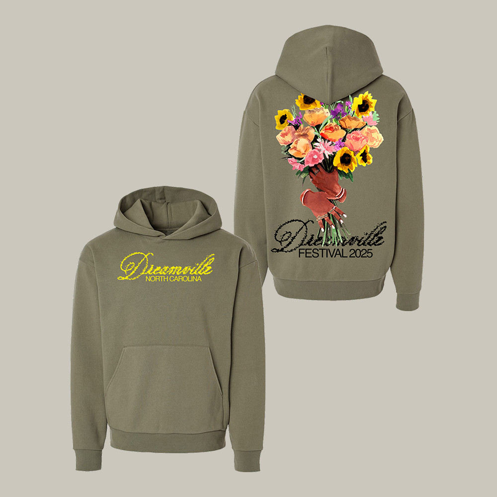 Dreamville Festival Bouquet Hoodie North Caroline Music Festival Apparel Music Fan Gift
