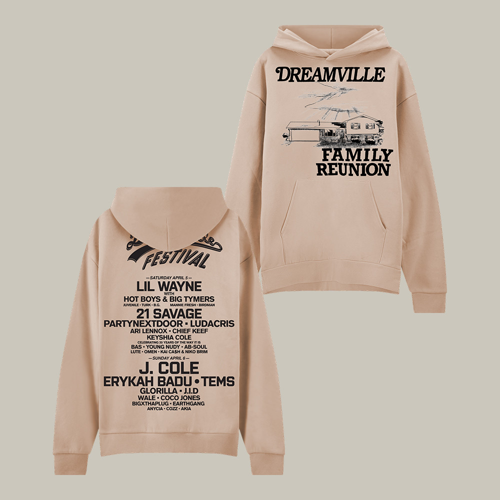 Dreamville Festival Family Reunion Hoodie Dreamville Fes 2025 Apparel Fan Gift For Her