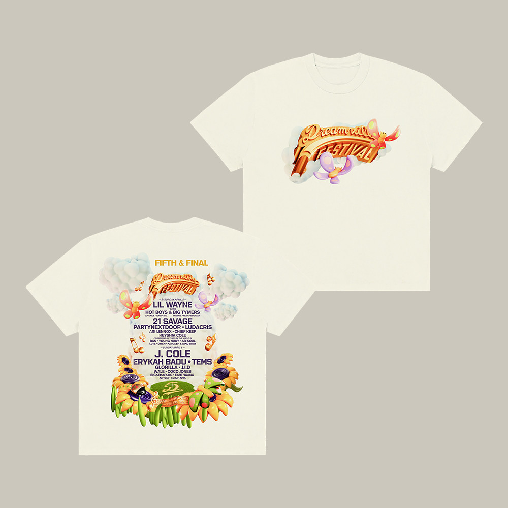 Dreamville Festival Fifth And Final T-Shirt Hip Hop Music Clothes Best Present For Hip Hop Lovers