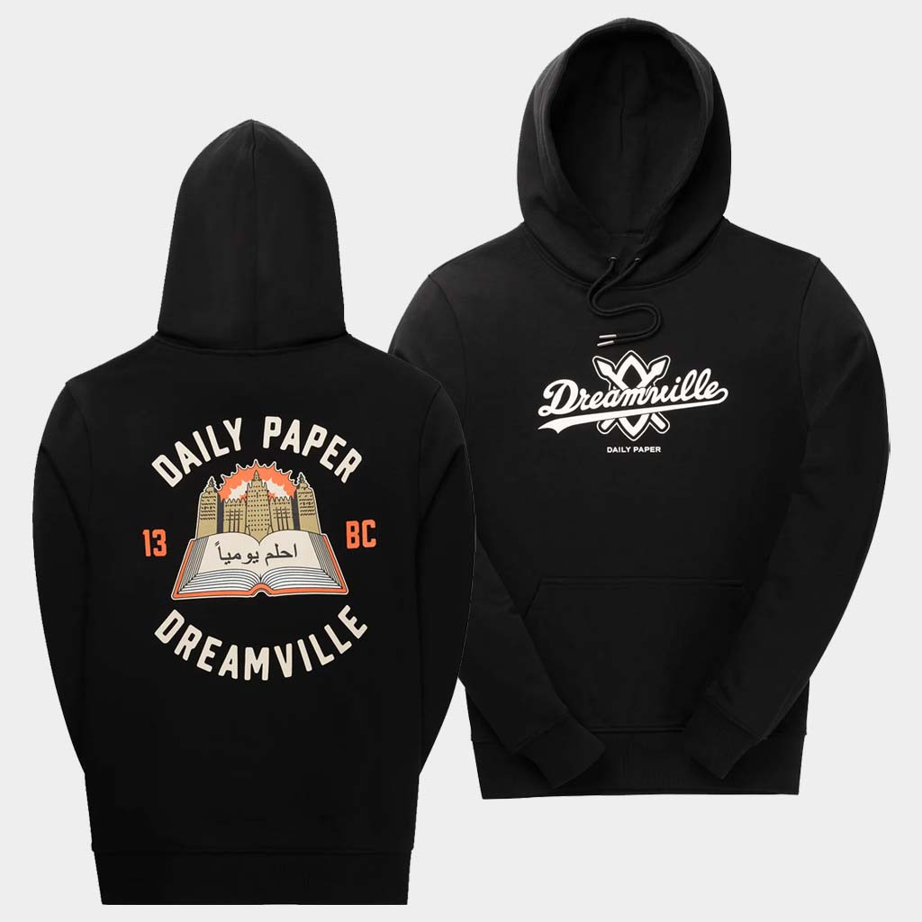 Dreamville Merch DP x DV Black Hoodie Gift Ideas For Boyfriend