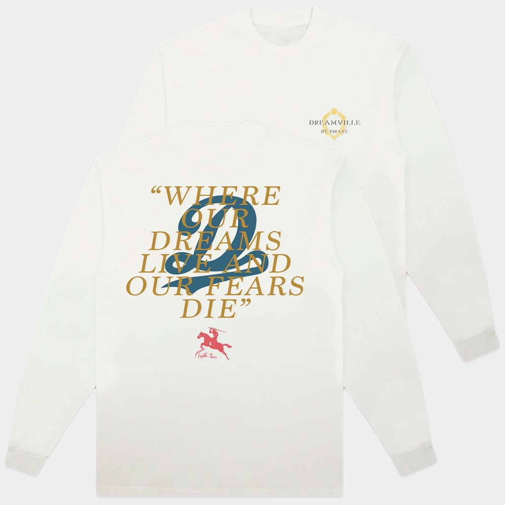 Dreamville Merch Dreamville By Pirate Where Our Dreams Live Long Sleeve T-Shirt Gifts For Her