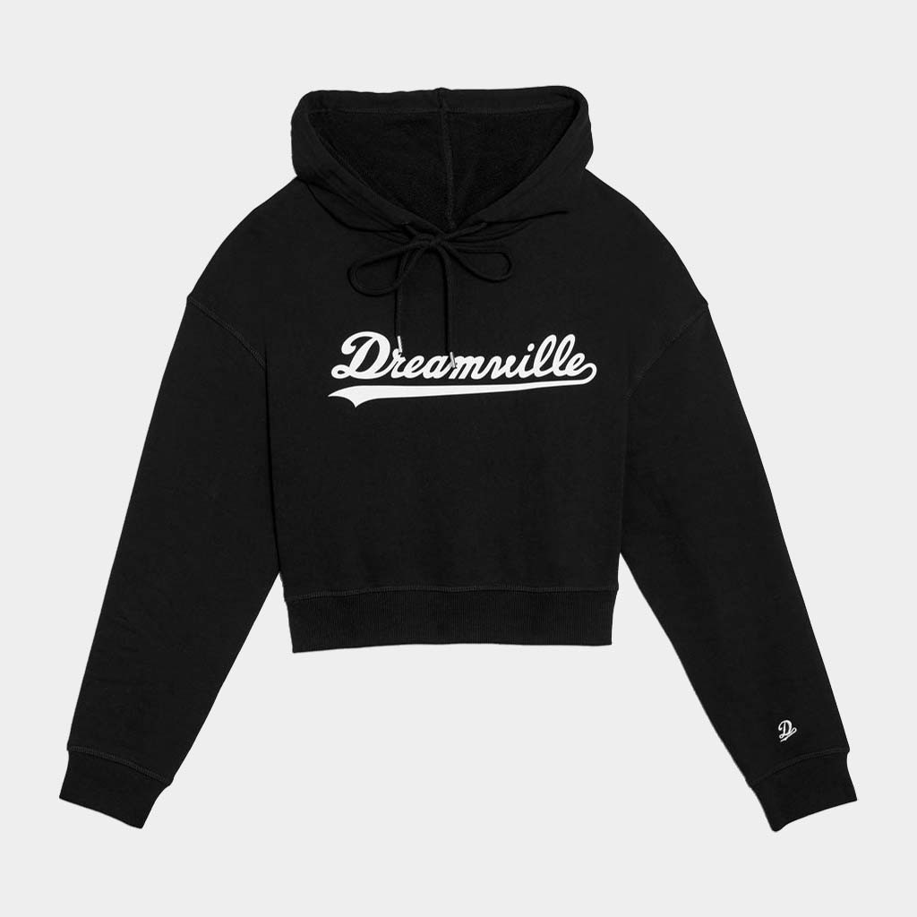 Dreamville Merch Dreamville Classic Logo Cropped Hoodie Gifts For Girlfriend