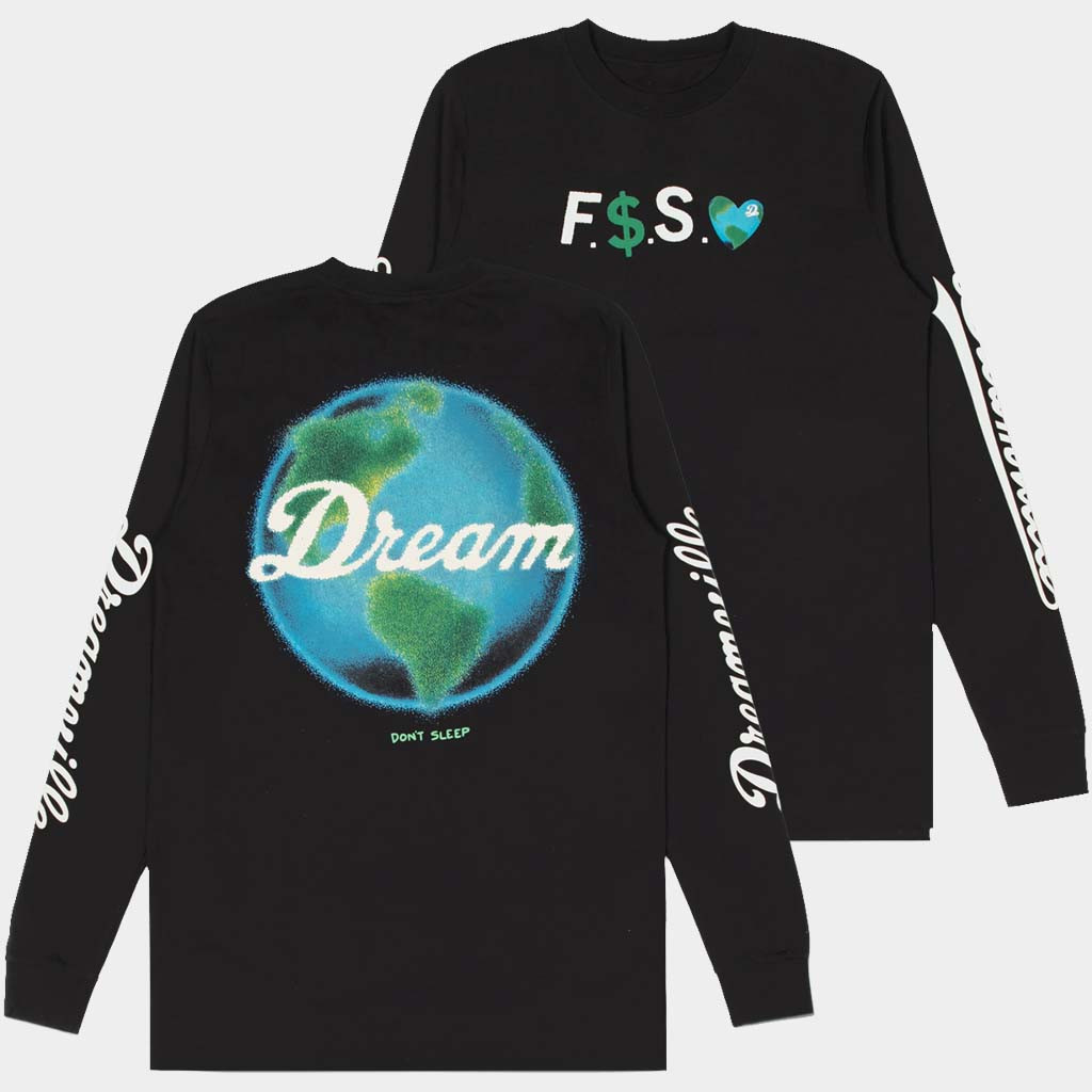 Dreamville Merch Fck Money Save Earth Long Sleeve T-Shirt Dreamville Shirt Gifts For Besties