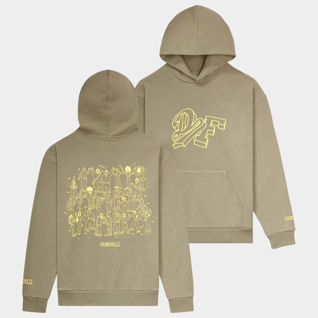Dreamville Merch Fiendsville Community Hoodie Gifts For Son In Law
