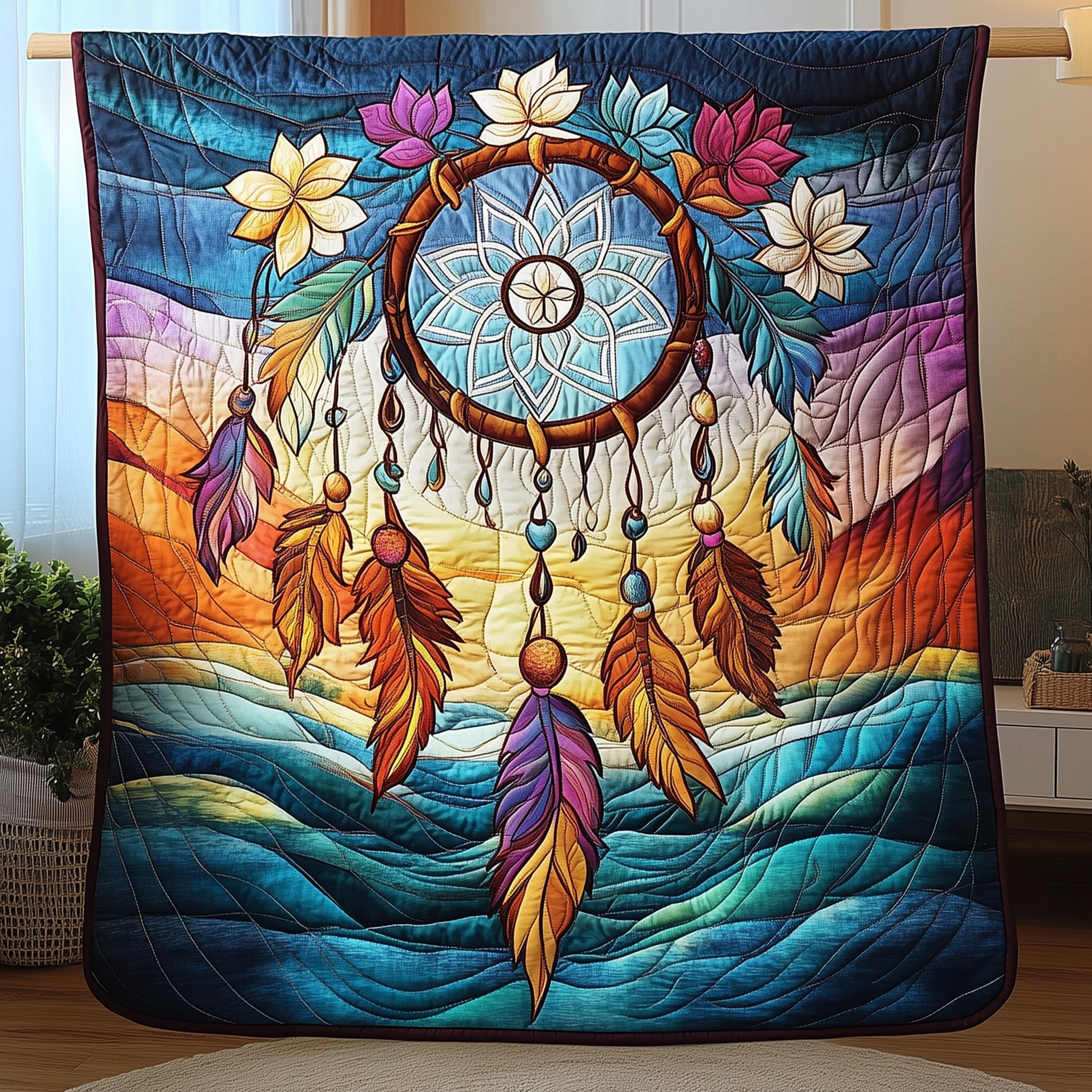 Dreamweaver's Gem  Quilted Blanket Sofa Throw BlanketFamily Ideas For Christmas Gifts