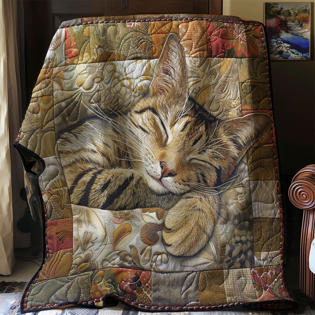 Dreamy Cat Quilt Blanket Couch Blanket Gifts For Mother In Law