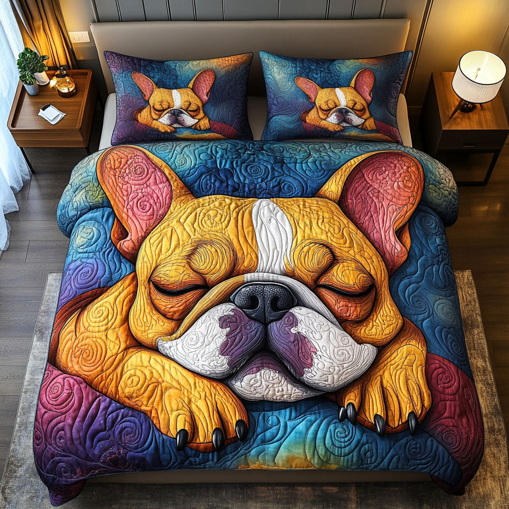 Dreamy Napper Quilted Bedding Set Stylish Bedding Merch Gift for Home Lovers