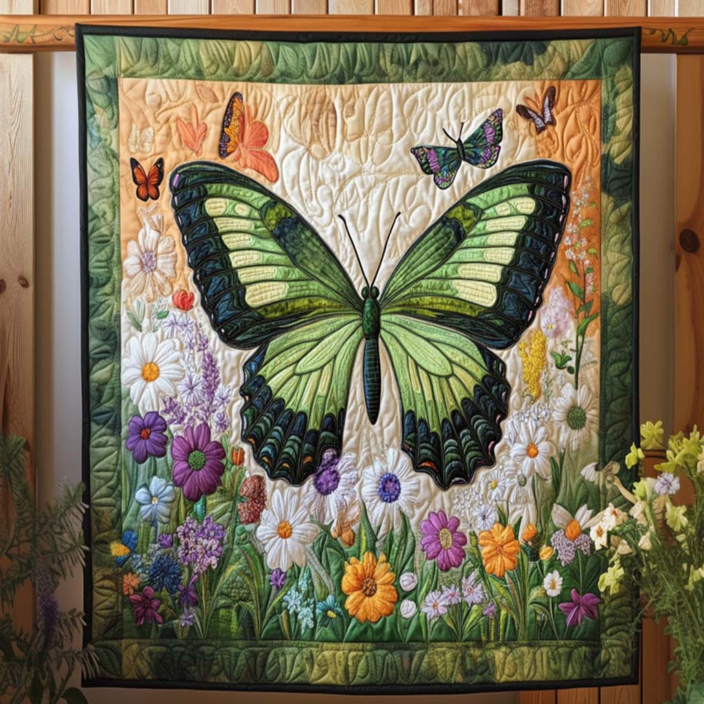 Dreamy Wings Quilted Blanket Butterfly Birthday Presents