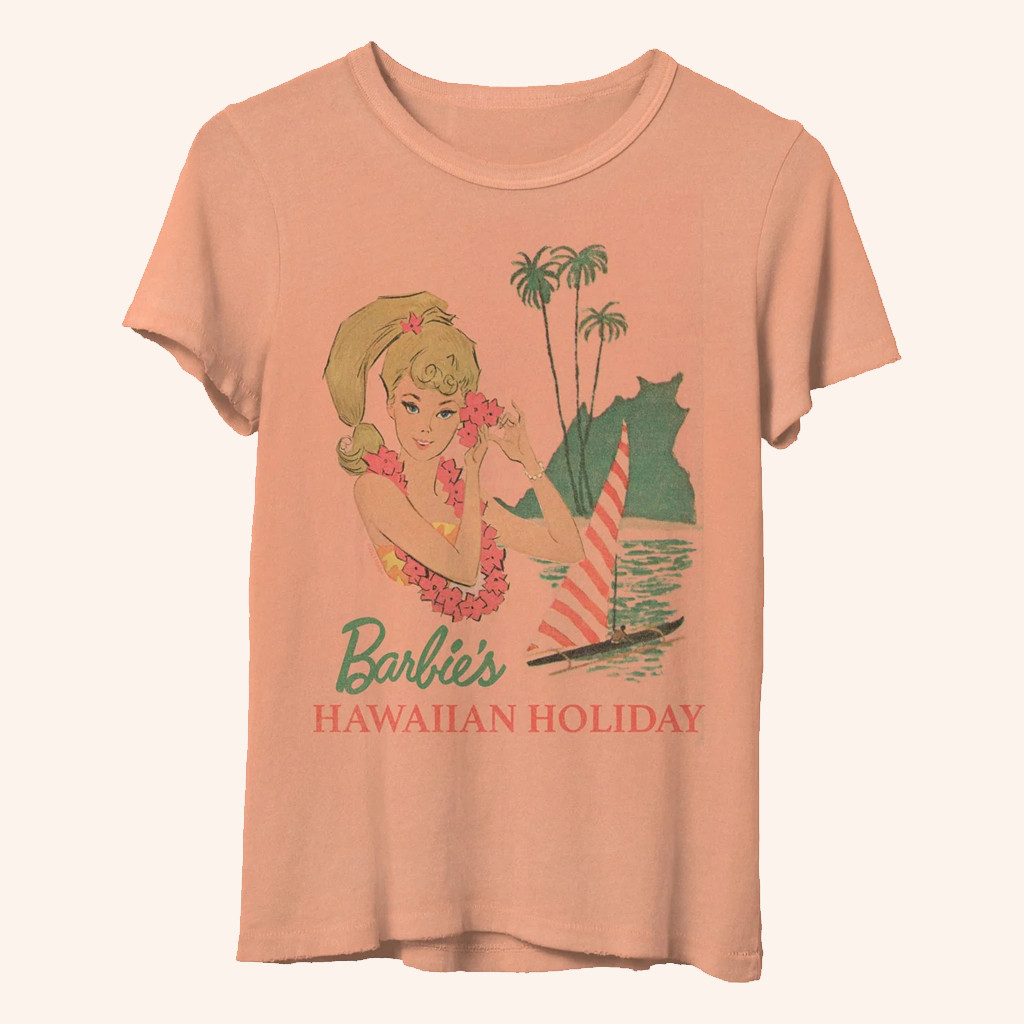 Dress Code Clothing Merch Junk Food Womens Barbies Hawaiian Holiday T-Shirt Gifts For Wife