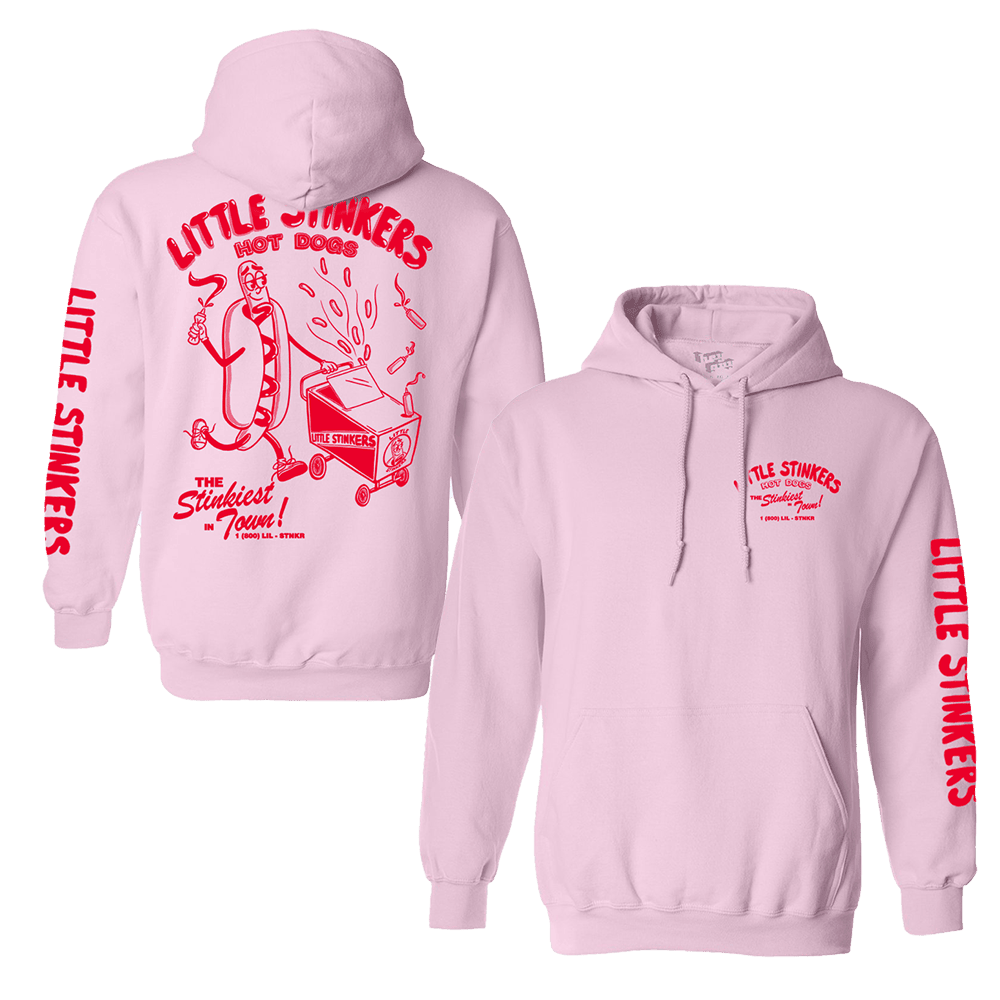 Drew Gooden Merch Hoodie Hot Dog Stand Pink Hoodie Gifts For Fan Country Boy Gift