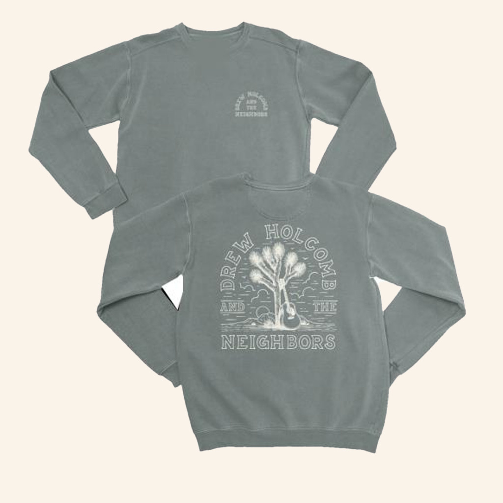 Drew Holcomb Merch Joshua Tree Sweatshirt Gift Ideas For Music Lovers Drew Holcomb Merch Joshua Tree Sweatshirt Gift Ideas For Music Lovers