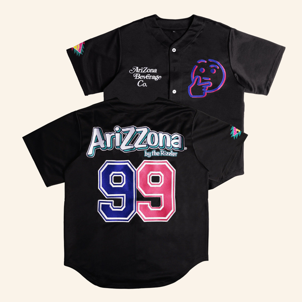 DrinkAriZona Merch Black Rizzler Berry Jersey AriZona Beverage Merch Gifts For Son