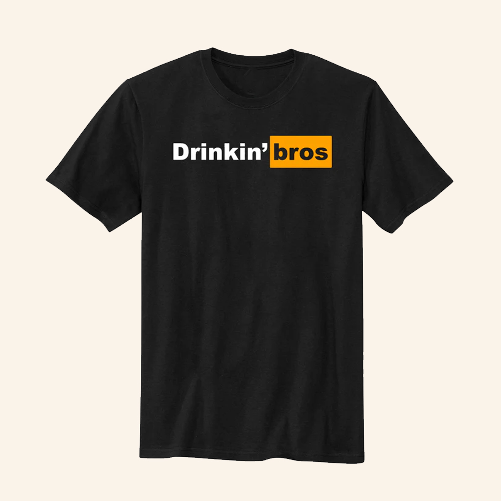 Drinkin' Bros Hub Black T-Shirt Drinkin Bros Merch Gifts Ideas For Men Drinkin' Bros Hub Black T-Shirt Drinkin Bros Merch Gifts Ideas For Men
