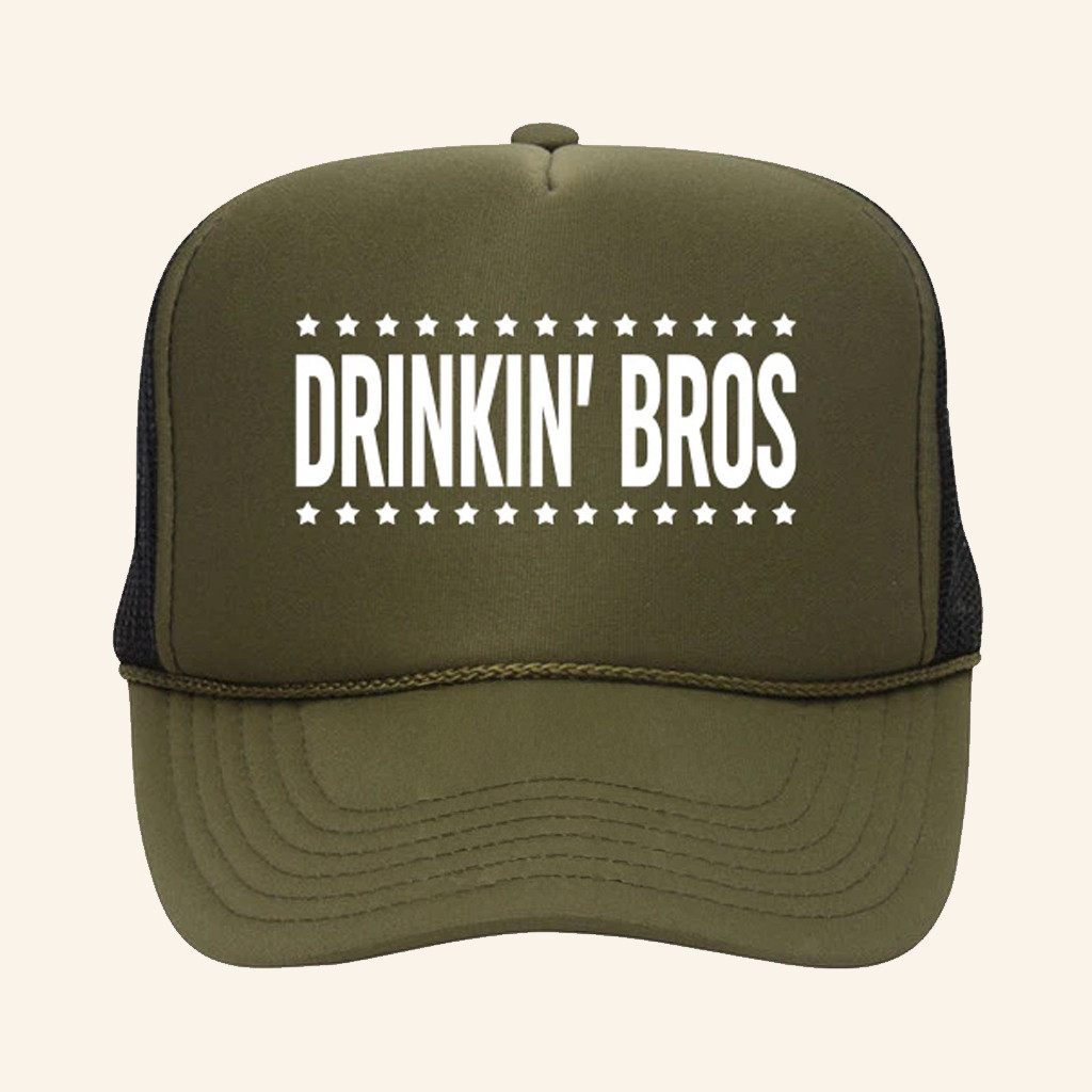 Drinkin' Bros Trucker Hat Drinkin Bros Merch Birthday Presents For Him