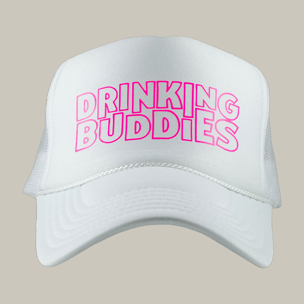 Drinking Buddies Foam Trucker Hat Bachelorette Party Hat Katydid Merchandise