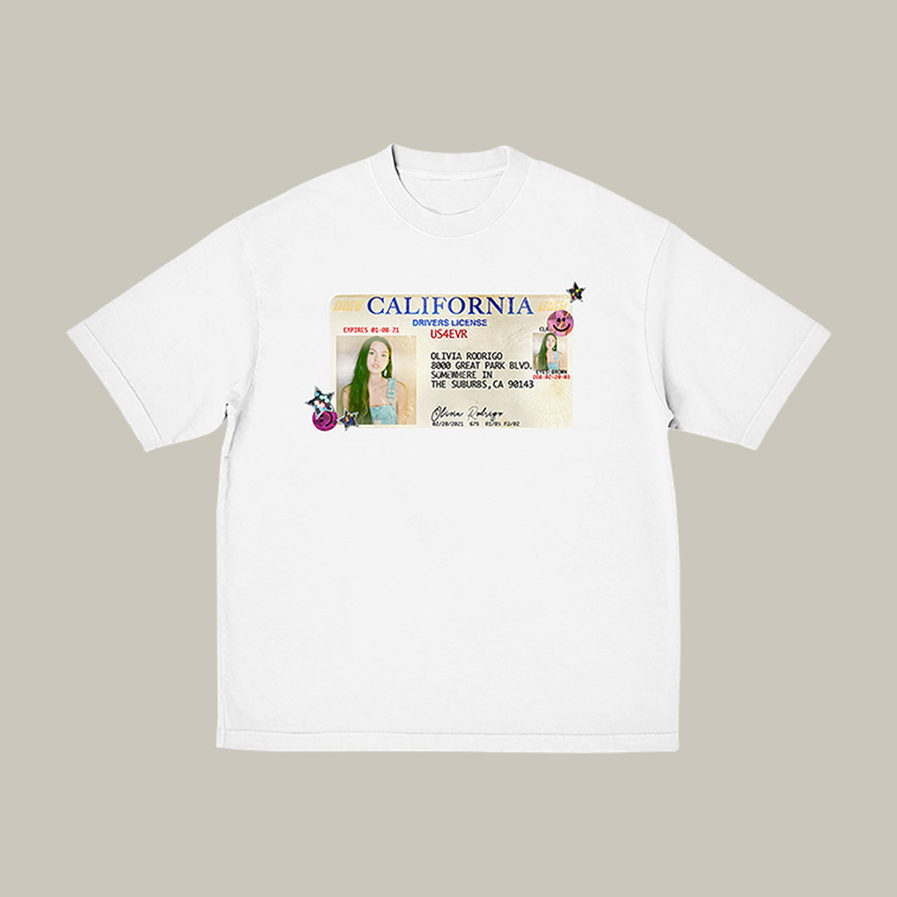Drivers License Year Anniversary Olivia Rodrigo T-Shirt Music Fan Shirt Gift For Olivia Rodrigo Lover