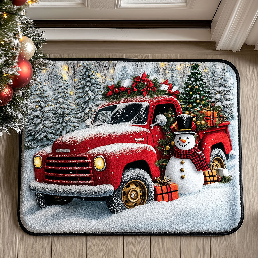 Driving Home Doormat Best Gift For Friends and Family on Christmas Day