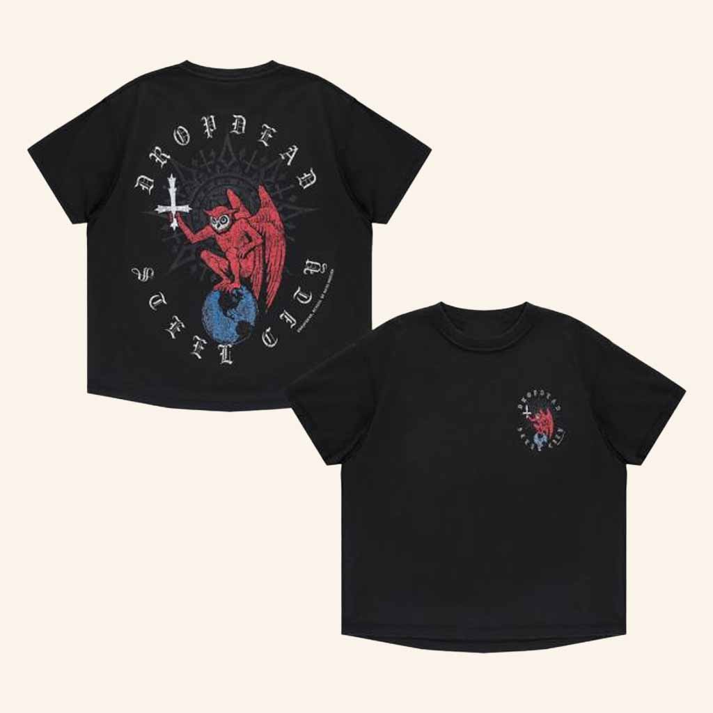 Drop Dead Merch Grotesk T-Shirt Xmas Gift Ideas For Son