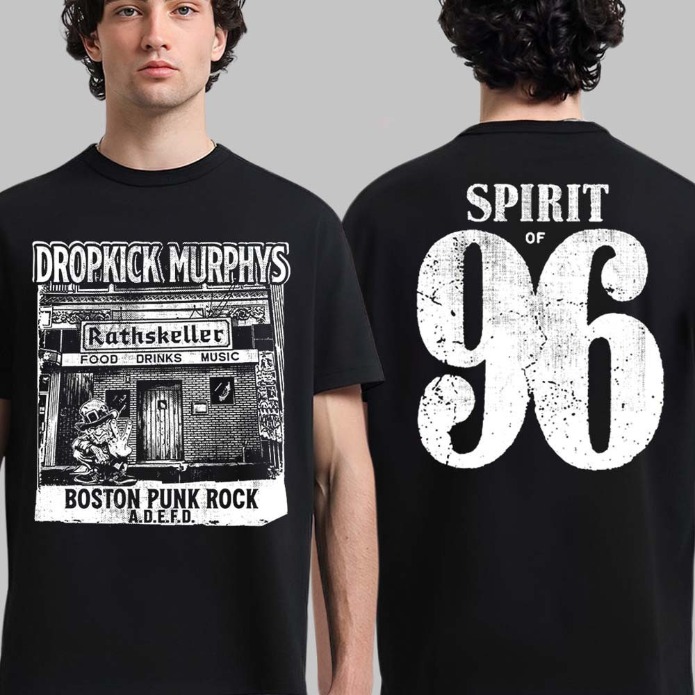 Dropkick Murphys Ft Haywire New England Forever Split Album T-Shirt Dropkick Murphys Fan Shirt
