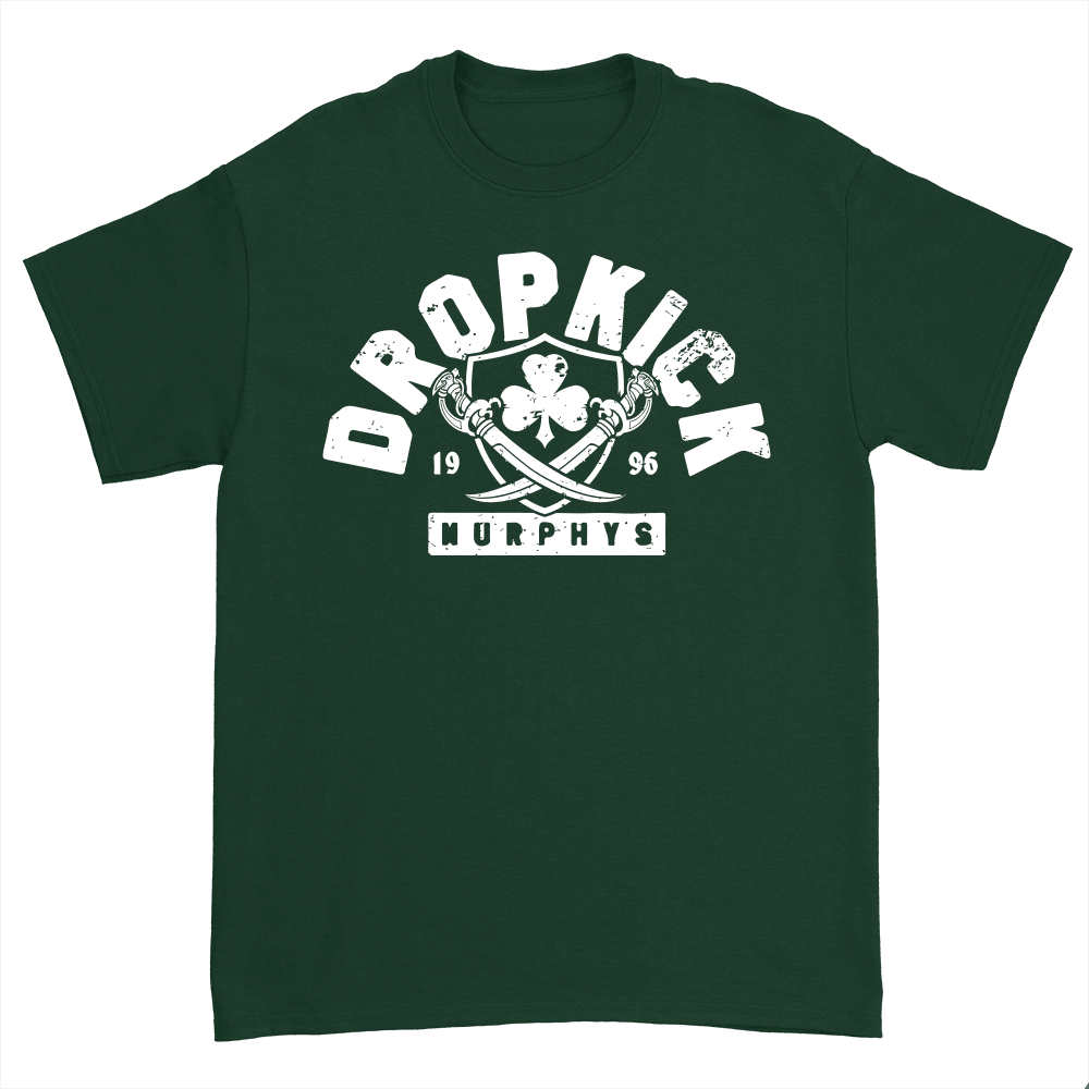 Dropkick Murphys Merch Dropkick Murphys Bruin Badge Green T-Shirt Gifts For Rock Band Fans