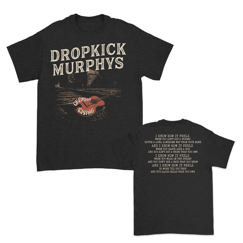 Dropkick Murphys Merch Dropkick Murphys Okemah Rising Album Cover T-Shirt Fans Gifts