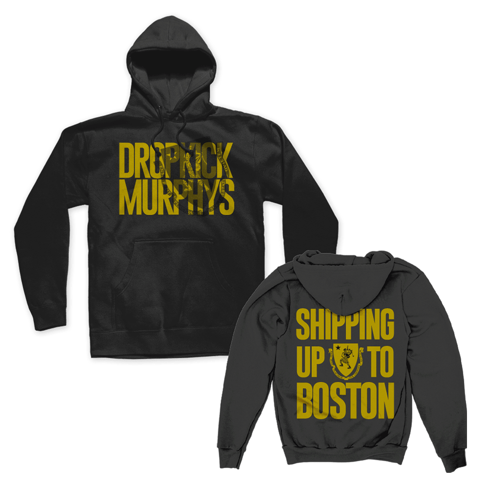 Dropkick Murphys Merch Dropkick Murphys Shipping Up To Boston Hoodie Gifts For Band Fans