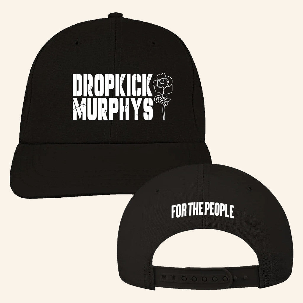 Dropkick Murphys Merch For The People Logo Snapback Hat Good Gifts For Boyfriend Dropkick Murphys Merch For The People Logo Snapback Hat Good Gifts For Boyfriend