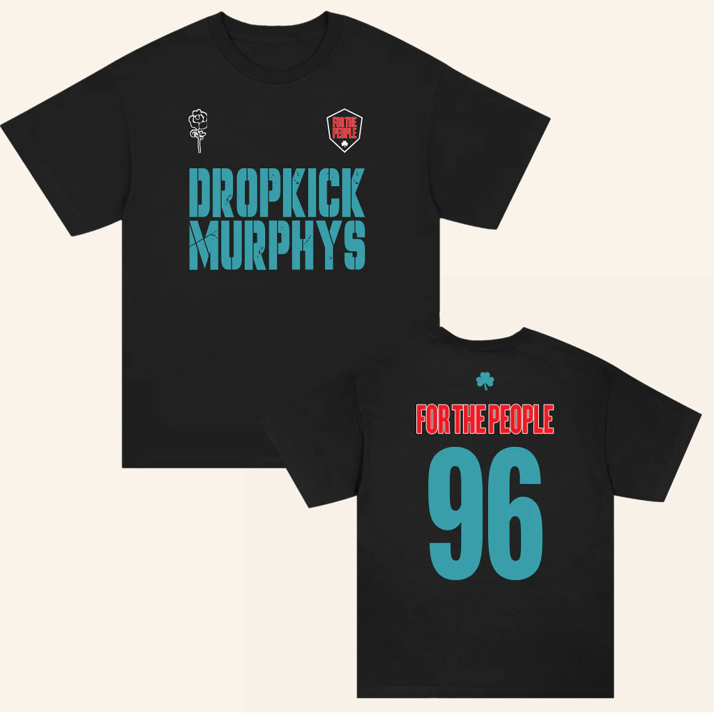 Dropkick Murphys Merch For The People Soccer Jersey Black T-Shirt Christmas Gifts For Fans Dropkick Murphys Merch For The People Soccer Jersey Black T-Shirt Christmas Gifts For Fans