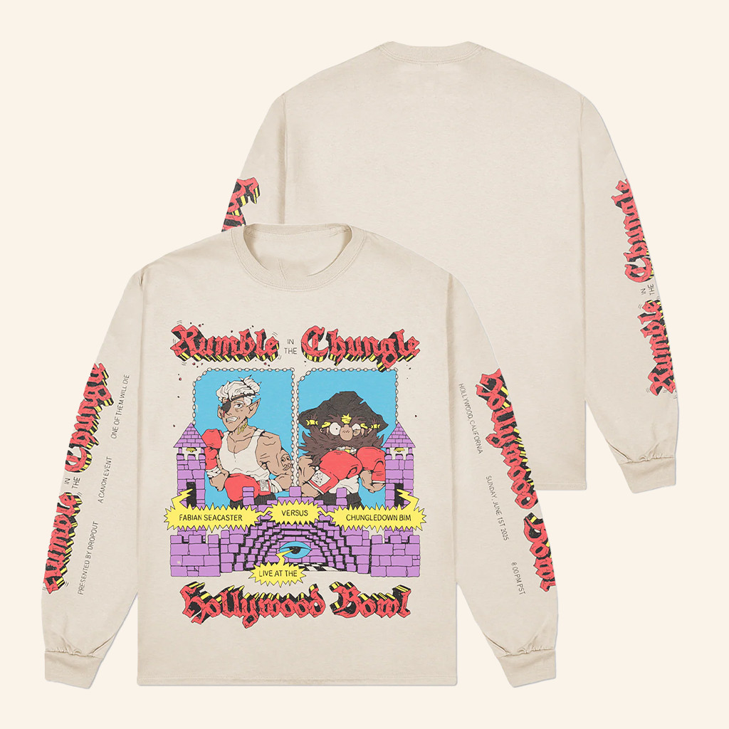 Dropout Merch Rumble In The Chungle Long Sleeve T-Shirt Gift Ideas For Son
