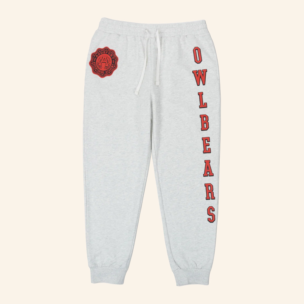 Dropout TV Merch Aguefort Athletics Owlbears Joggers Gifts For Brother