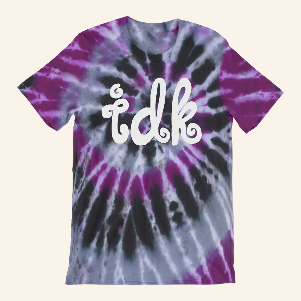 Dropout TV Merch Kristen Applebees IDK Tie Dye Shirt Unique Christmas Gifts For Him Dropout TV Merch Kristen Applebees IDK Tie Dye Shirt Unique Christmas Gifts For Him