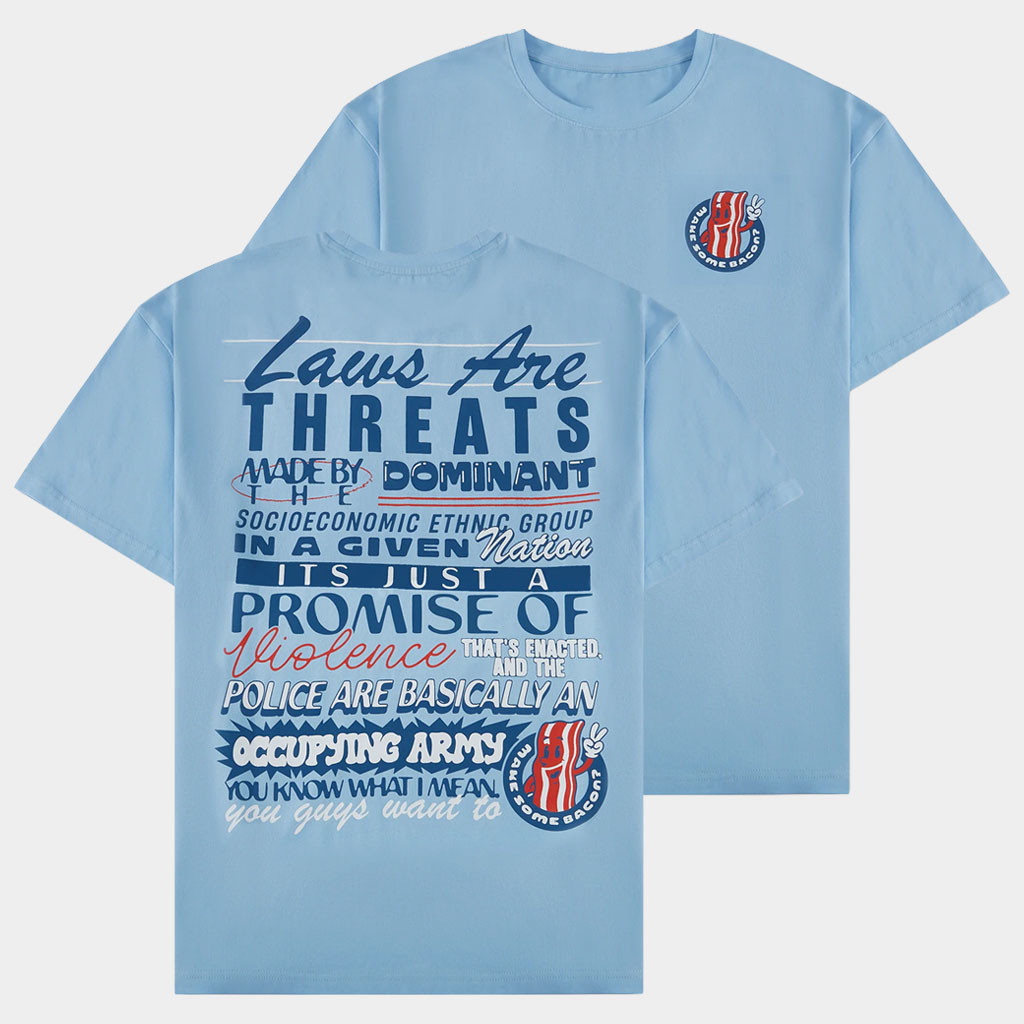 Dropout TV Merch Laws Are Threats T-Shirt Birthday Gift For Son In Law Dropout TV Merch Laws Are Threats T-Shirt Birthday Gift For Son In Law