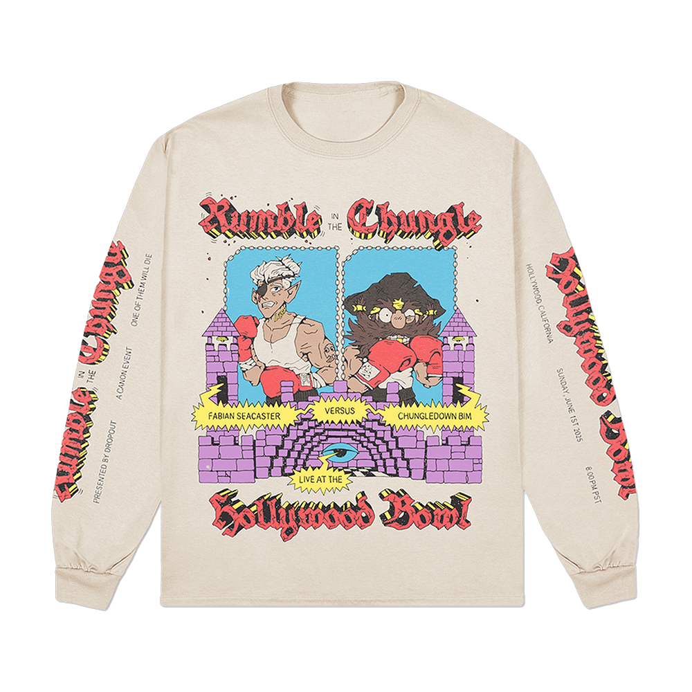 Dropout TV Merch Rumble In The Chungle Long Sleeve Shirt Gifts Ideas For Besties