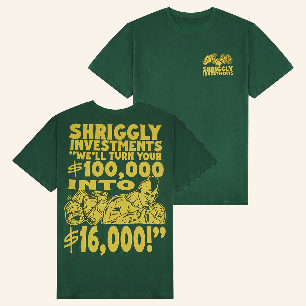 Dropout TV Merch Shriggly Investments T-Shirt Christmas Gifts For Boyfriend