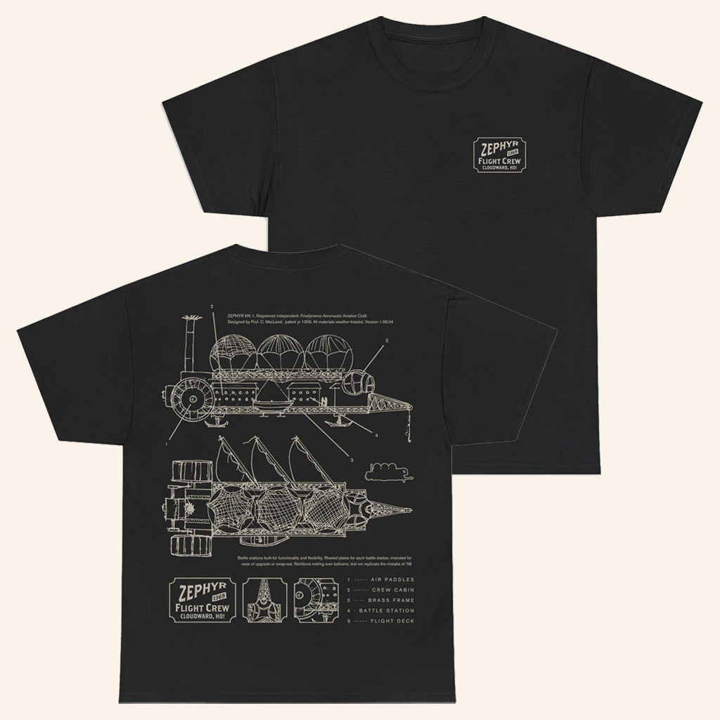 Dropout Tv Merch Zephyr Airship Diagram T-Shirt Best Gifts For Boyfriend Dropout Tv Merch Zephyr Airship Diagram T-Shirt Best Gifts For Boyfriend