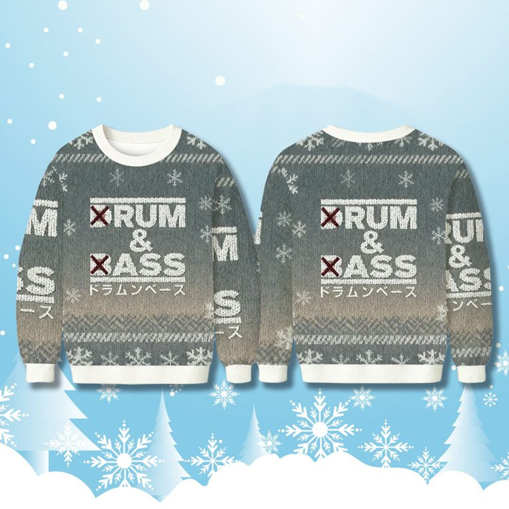 Drum And Bass Meme Ugly Christmas Sweater Husband Christmas Gift Ideas