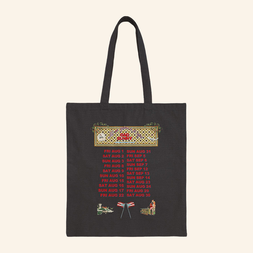 DTMF Merch Concho Tour Dates Black Tote Bag Debi Tirar Mas Fotos Merch Gifts For Wife DTMF Merch Concho Tour Dates Black Tote Bag Debi Tirar Mas Fotos Merch Gifts For Wife