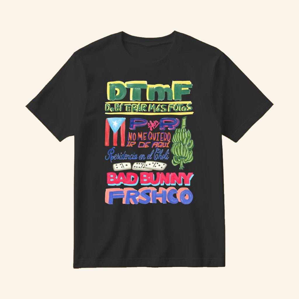 DTMF Merch Residencia Tour Black T-Shirt Gifts For Husband DTMF Merch Residencia Tour Black T-Shirt Gifts For Husband