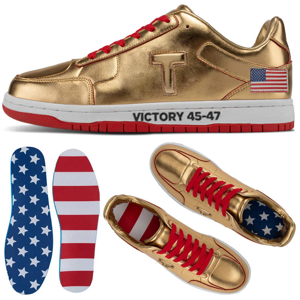 DTrump Victory 45 47 Sneakers DonaldTrump Shoes Gifts For Patriots