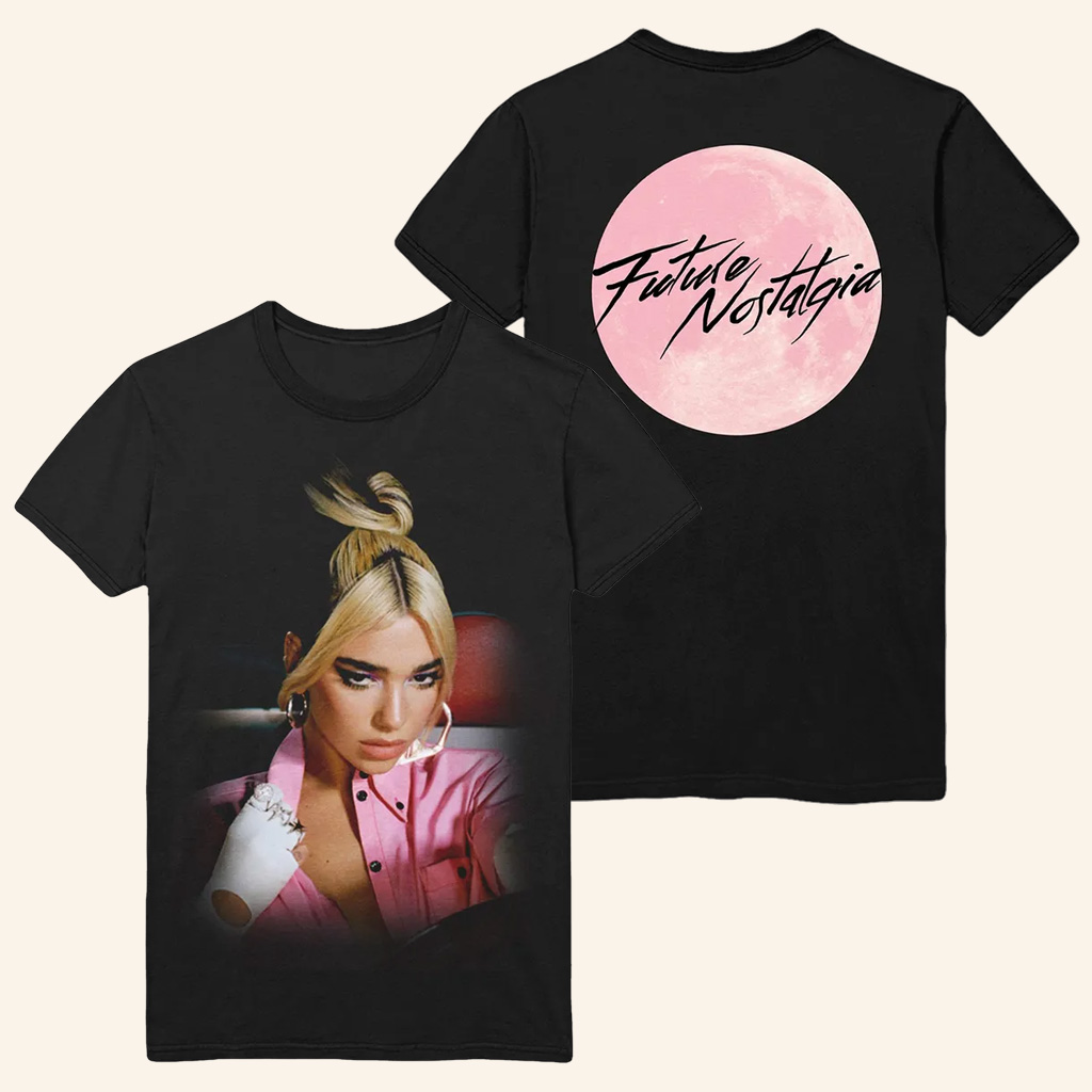 Dua Lipa Merch Future Nostalgia T-Shirt Best Gifts For Music Lovers