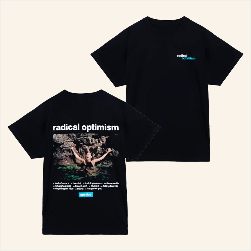Dua Lipa Merch Tour 2025 Radical Optimism Shirt Presents For Her Birthday Gifts For Besties