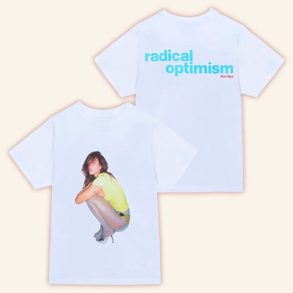 Dua Lipa Merch Tour 2025 Radical Optimism White Photo Shirt Gift Ideas For Fans Dua Lipa Merch Tour 2025 Radical Optimism White Photo Shirt Gift Ideas For Fans