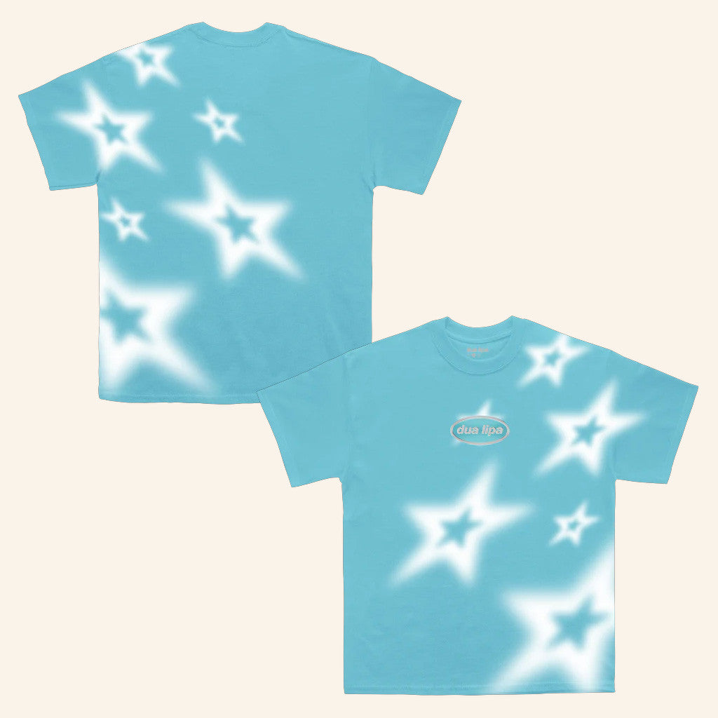 Dua Lipa Merch Tour 2025 Star Blue Shirt Gift Ideas For Friends Dua Lipa Merch Tour 2025 Star Blue Shirt Gift Ideas For Friends