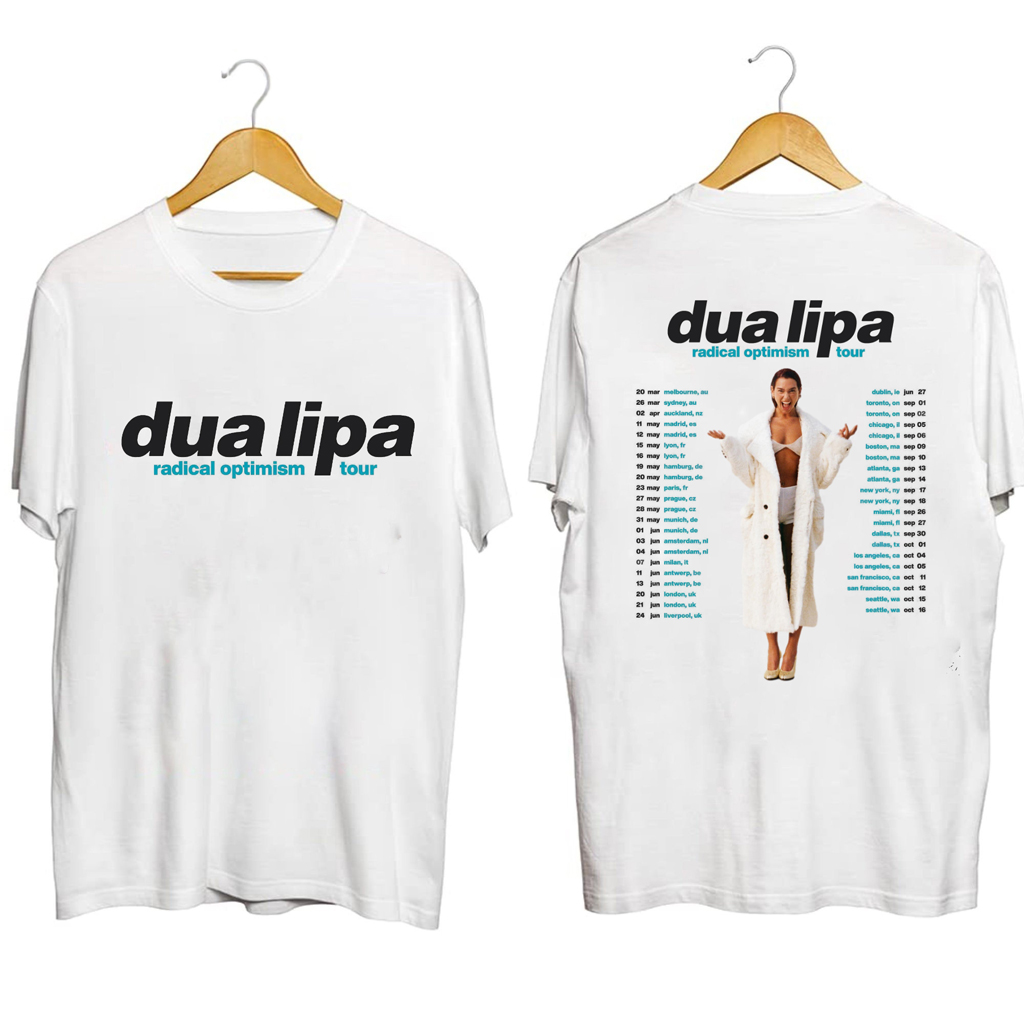 Dua Lipa Radical Optimism Tour Shirt Dua Lipa Merch Gifts For Sister