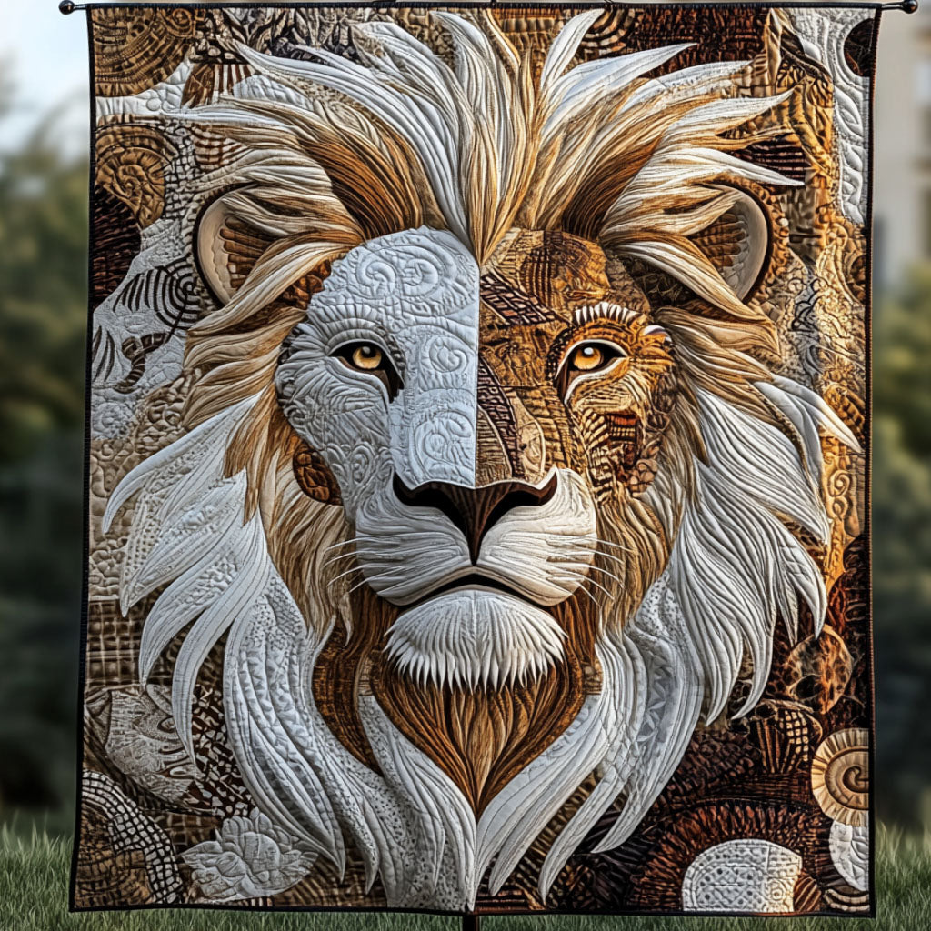 Dual Essence Quilted Blanket Bedroom Decor Christmas Lion Themed Gifts