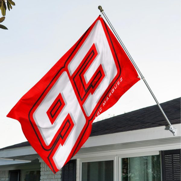 Ducati Lenovo Team x Marc Marquez Flag Gifts For Racing Lovers