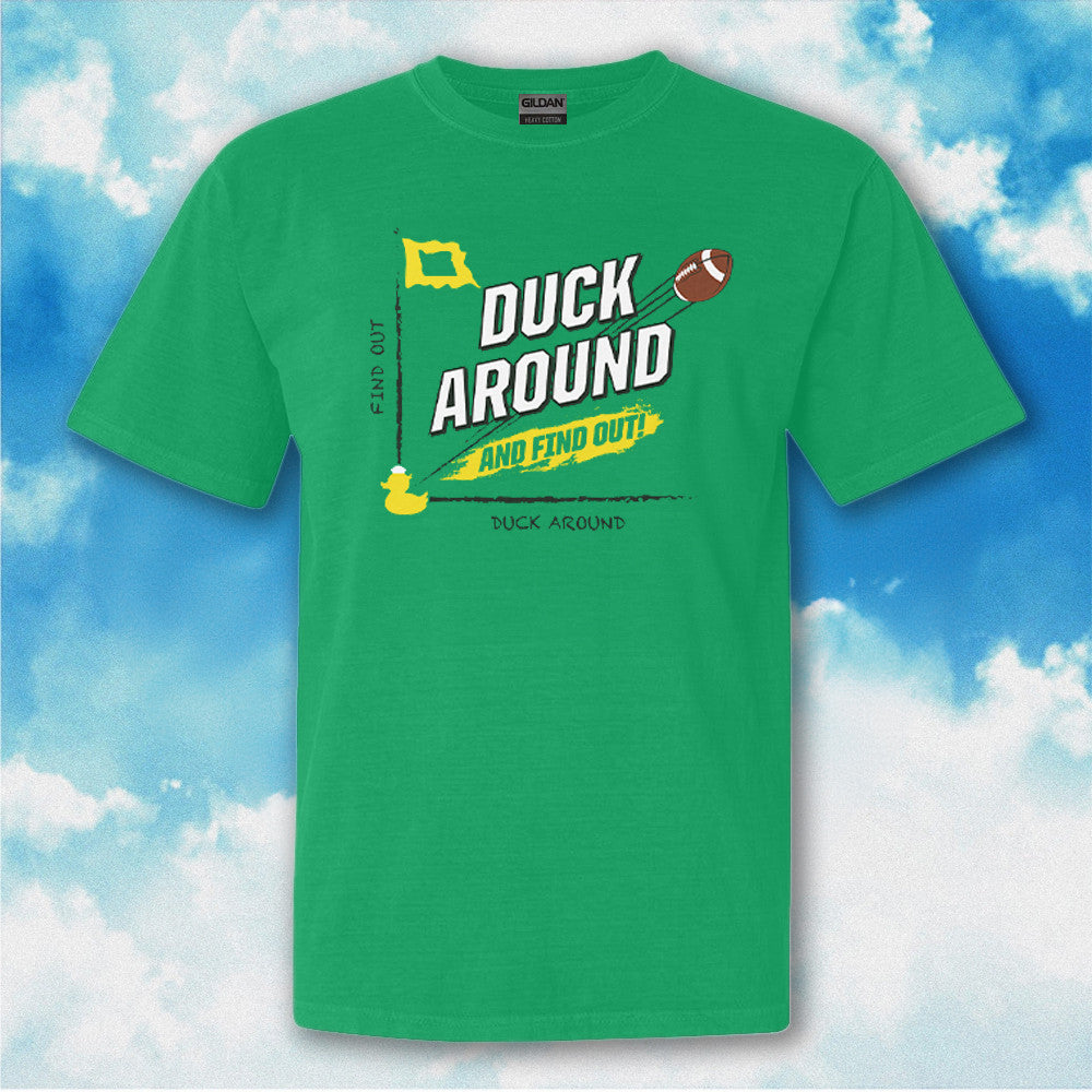 Duck Around And Find Out T-Shirt Gifts For Football Fans Duck Around And Find Out T-Shirt Gifts For Football Fans